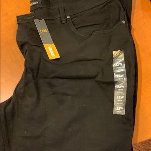 Size 22 black jeans